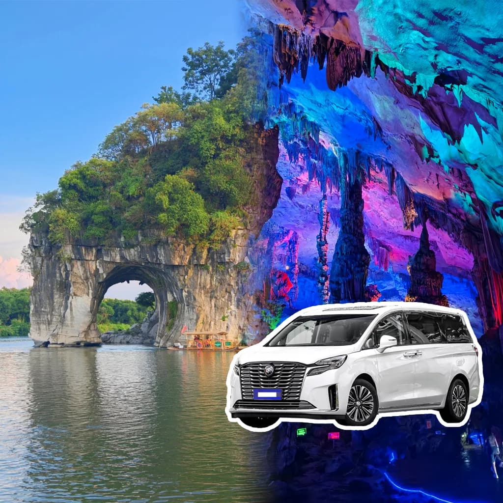 Guilin Private Day Trip: Elephant Hill & Cave